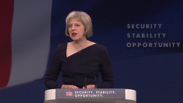 Just submit to my will and human rights won’t be necessary, Theresa May announces