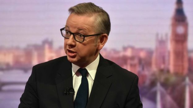 Increased industrial accidents would boost competitiveness after Brexit, claims Michael Gove