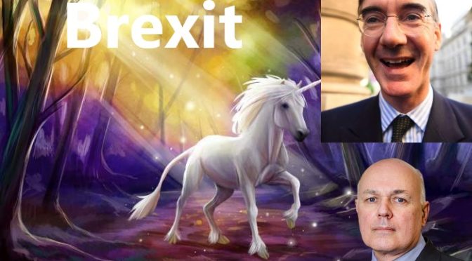 Jacob Rees Mogg slams May’s EU deal over “lack of unicorns”